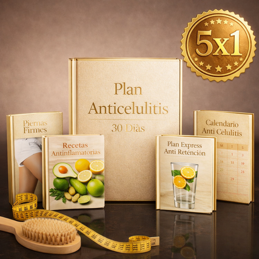 Plan anticelulitis 30 dias + 4 Bonus 🎁